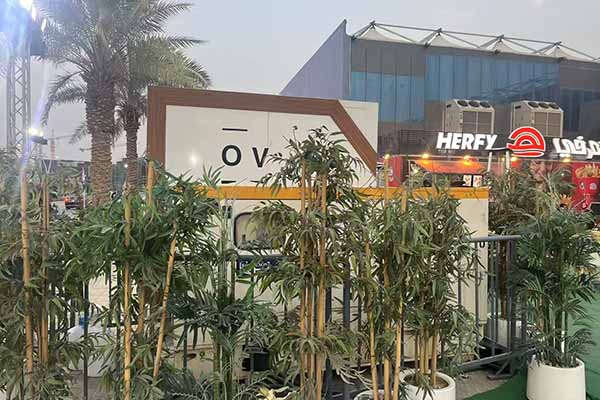 soundproof diesel generator enclosed in an outdoor setup