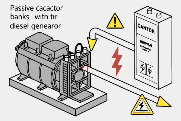 connecting-passive-capacitor-banks-to-a-diesel-gen