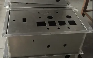 Silent canopy and control cabinet shells after fabrication at H&C factory