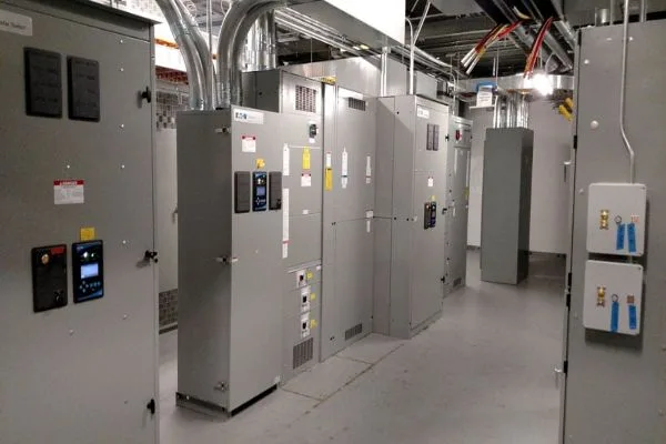 sala de aparelhagem elétrica
